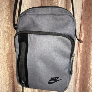 Nike tech small bag dark grey